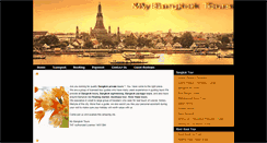 Desktop Screenshot of mybangkoktours.com